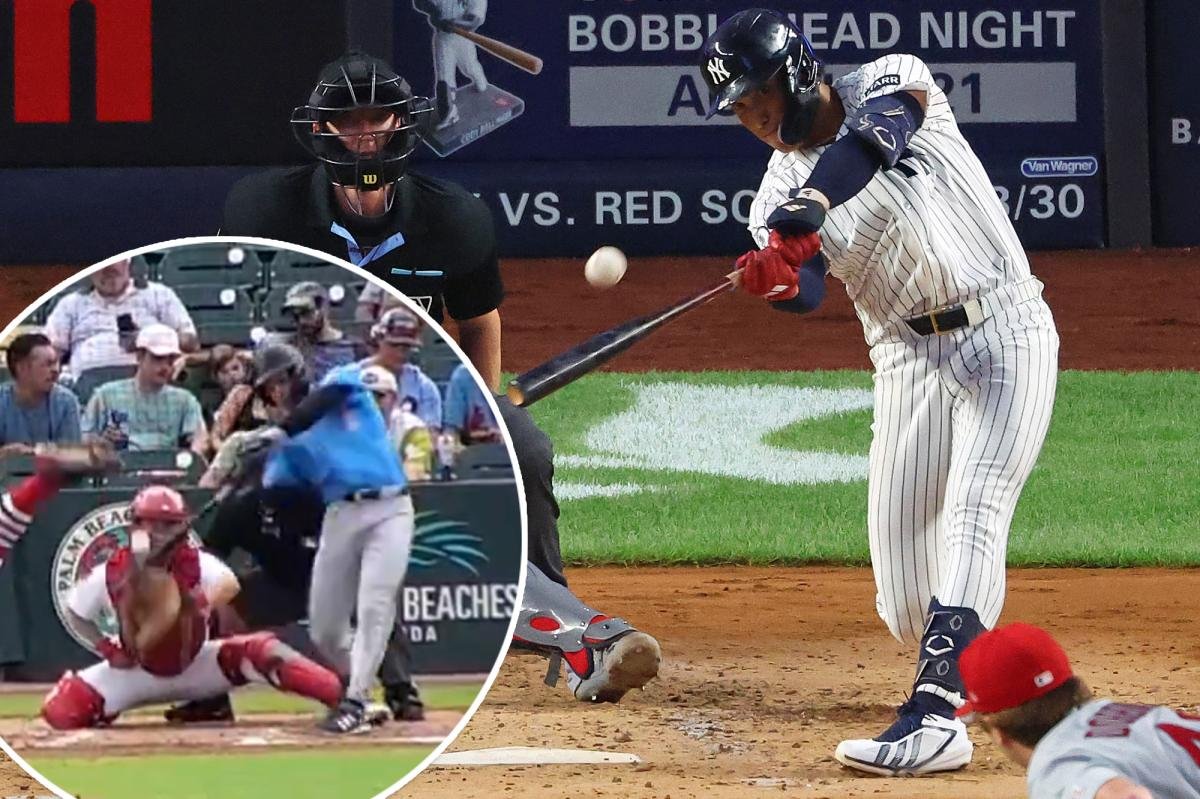 Read more about the article George Lombard Jr.’s brother hits first pro homer minutes after Yankees prospect’s blast in eerie coincidence
