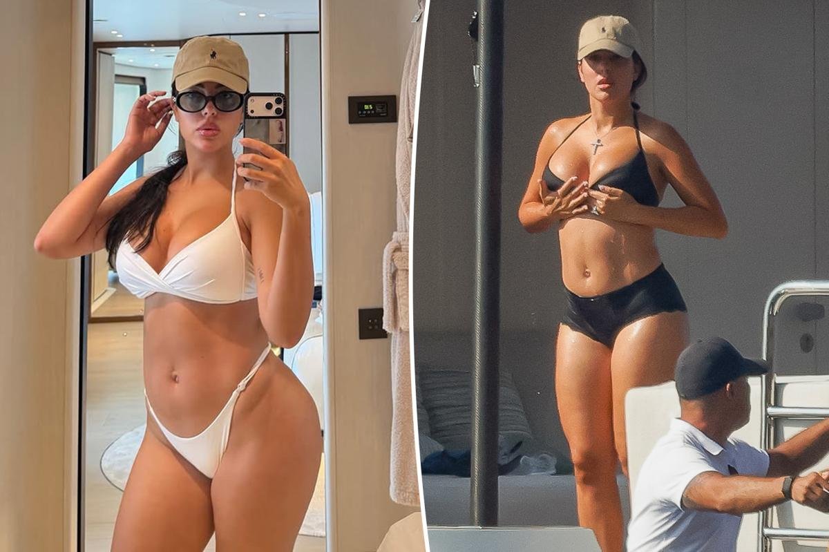 You are currently viewing Cristiano Ronaldo’s fiancÃ©e Georgina Rodriguez shuts down body shamers over bikini photo