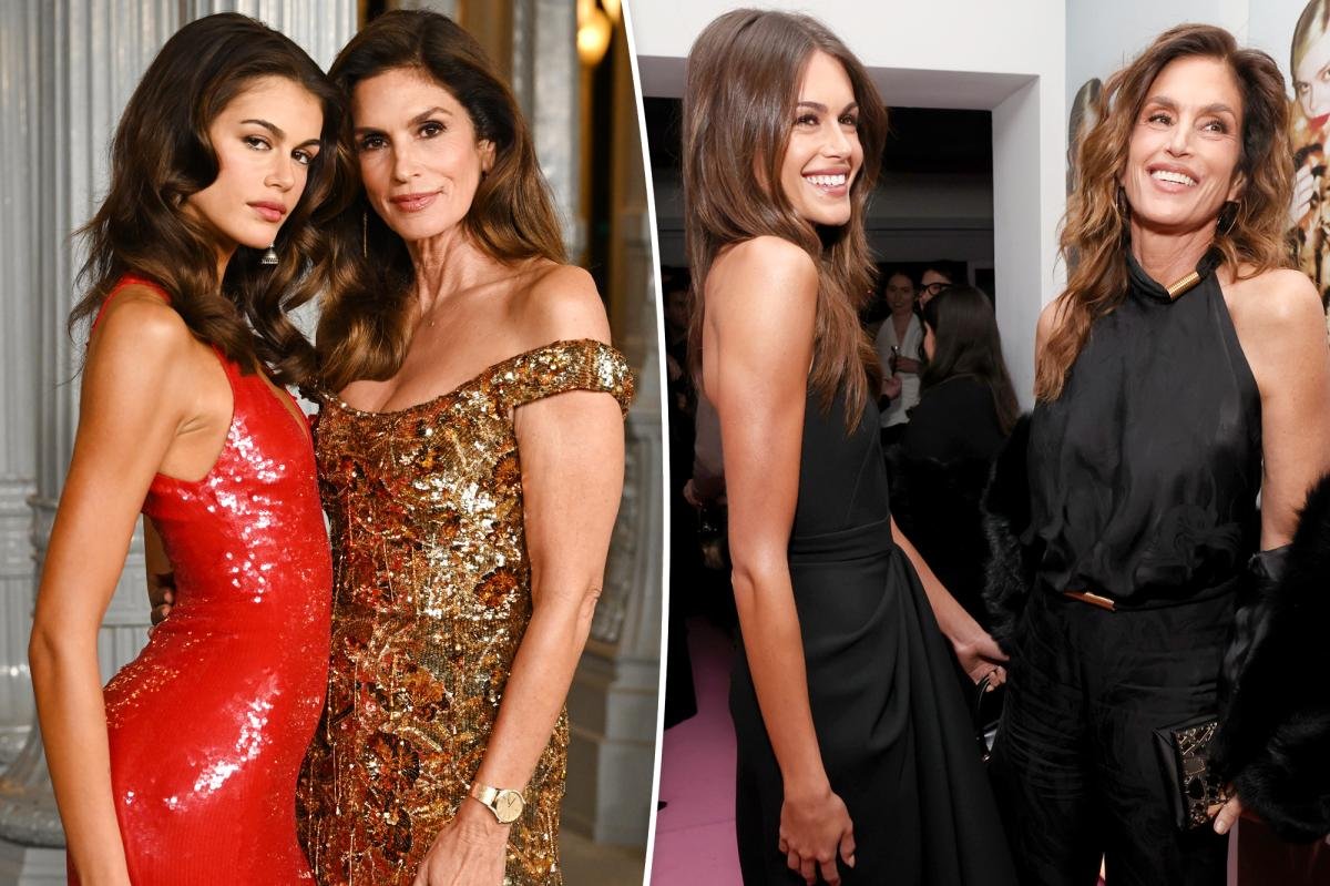You are currently viewing Kaia Gerber denies resemblance to mom Cindy Crawford after lookalike red carpet appearance