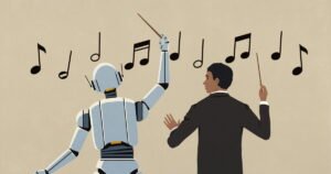 Read more about the article The grueling fight over who profits from AI music