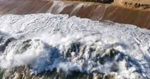 Read more about the article Stripped of sand, decades-old infrastructure ‘relics’ pop up at the Wedge in Newport Beach