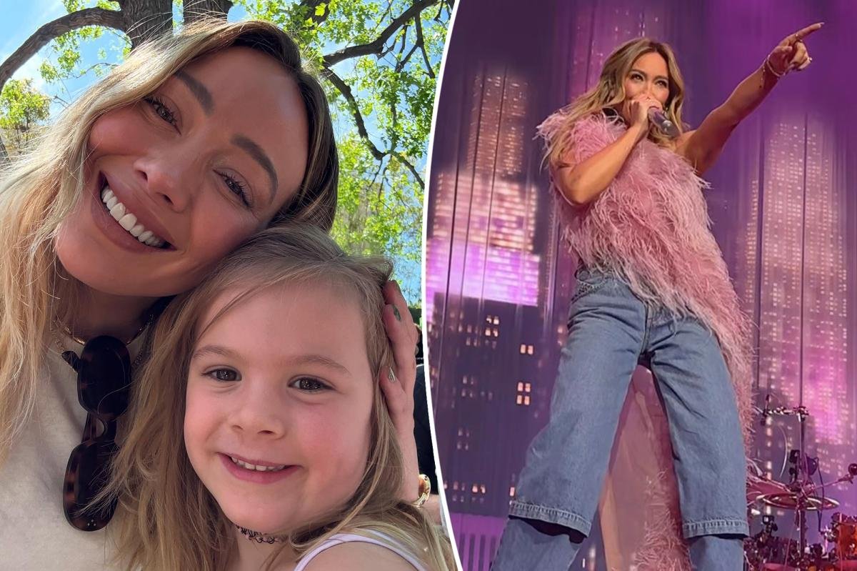 You are currently viewing Hilary Duff rushed ‘brave’ daughter, 5, to the ER hours before first sold-out MSG show