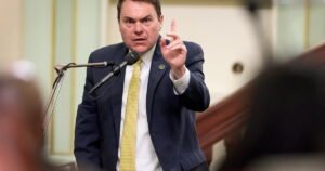 Read more about the article California Republicans tried to cut him off. Then he beat them from the right