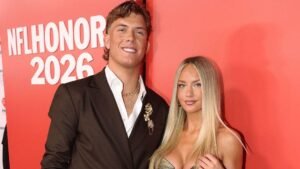 Read more about the article Jaxson Dart’s girlfriend Marissa Ayers addresses NFL’s propaganda campaign, Angel Reese tries to dunk & Flair