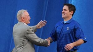 Read more about the article Jerry Jones ‘open’ to having Mark Cuban as Cowboys’ co-owner