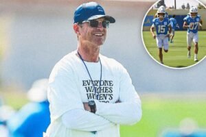 Read more about the article Jim Harbaugh, Chargers coaches defy trolls with heartfelt support for women’s sports