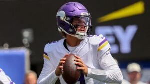 Read more about the article JJ McCarthy called ‘unpredictable’ as Vikings name Kyler Murray starter: report
