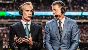 Read more about the article Dolphins consultant Troy Aikman will be limited in MNF role like Raiders minority owner Tom Brady is on Fox