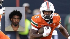 Read more about the article Miami’s Jordan Lyle arrested on felony aggravated fleeing charge