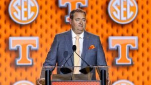 Read more about the article Tennessee coach unloads on NCAA’s ‘bulls–t’, after star linebacker suspended for outdated rule