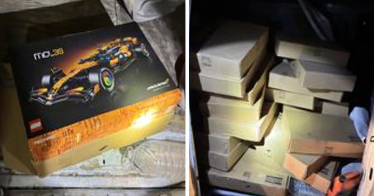Read more about the article Nearly $30,000 worth of Lego sets recovered from cargo train burglary, officials say