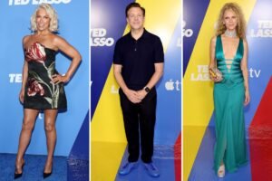 Read more about the article ‘Ted Lasso’ Season 4 NY premiere red carpet: Jason Sudeikis, Hannah Waddingham, Juno Temple and more