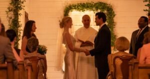 Read more about the article How ‘Love Story,’ ‘Hacks’ and more made wedding guests stylish too