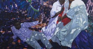 Read more about the article This rising painter reimagines Renaissance art in a cocoa plantation in Cameroon