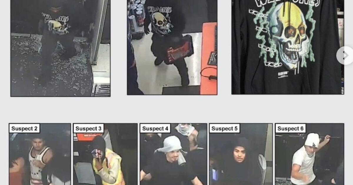 You are currently viewing Sheriff posts photos of 27 suspected of ransacking AutoZone during East L.A. street takeovers