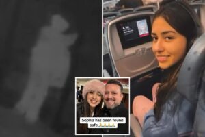 Read more about the article Missing teen Sophia Cover seen flying home to Florida with dad after being found 1,200 miles away in NJ