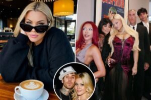 Read more about the article Travis Barker’s ex Shanna Moakler revives Kourtney Kardashian feud with savage red carpet comment