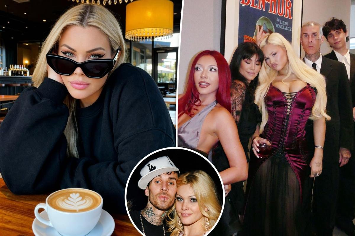 You are currently viewing Travis Barker’s ex Shanna Moakler revives Kourtney Kardashian feud with savage red carpet comment