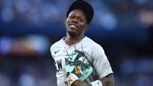Read more about the article Yankees’ Jazz Chisholm boots routine grounder, immediately blames umpire as replay tells another story