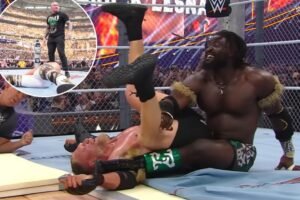 Read more about the article WWE, Brock Lesnar didn’t go far enough in passing torch to Oba Femi inside Hell in a Cell at SummerSlam