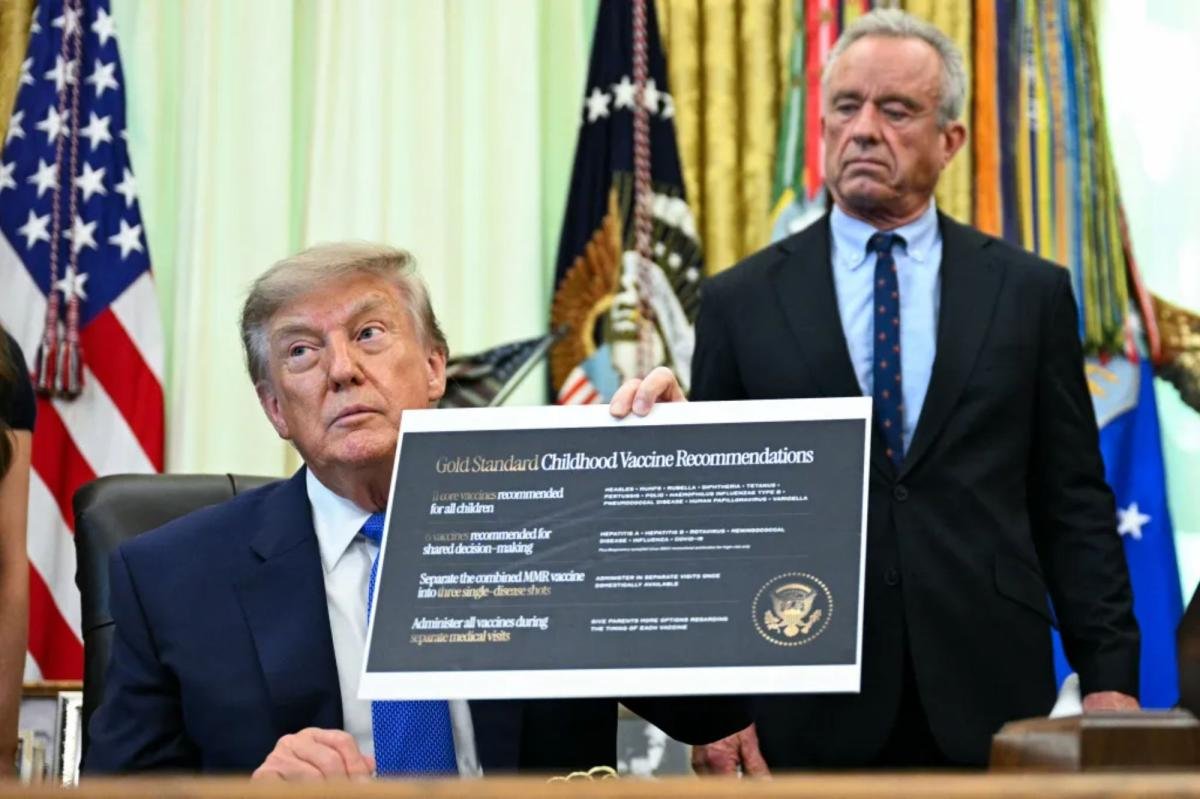 You are currently viewing Trump signs childhood immunization executive order to limit shots — claims MMR vaccine can be ‘quite lethal’