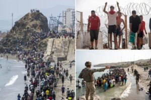 Read more about the article Ceuta border storming death toll reaches 72 after 50K migrants attempt to enter Spanish enclave