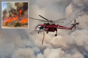 Read more about the article Pilots of helicopter that crashed while fighting wildfire in Utah are dead, officials say