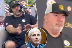 Read more about the article Steelers coach Mike McCarthy responds to Aaron Rodgers’ takedown of Dr. Anthony Fauci