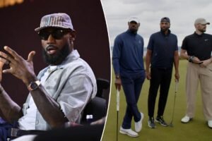 Read more about the article LeBron James launches golf YouTube channel in spectacular fashion