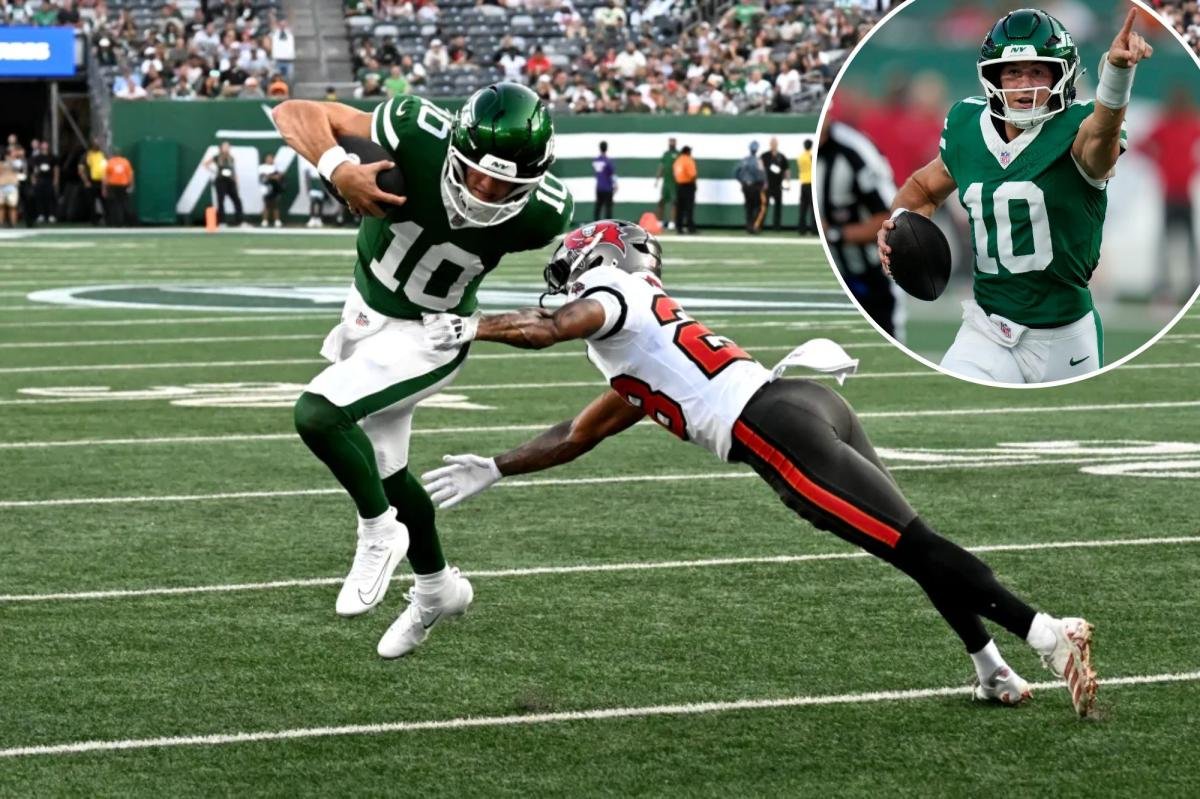 Read more about the article Cade Klubnik backs up his moxie â and then some â in Jets debut