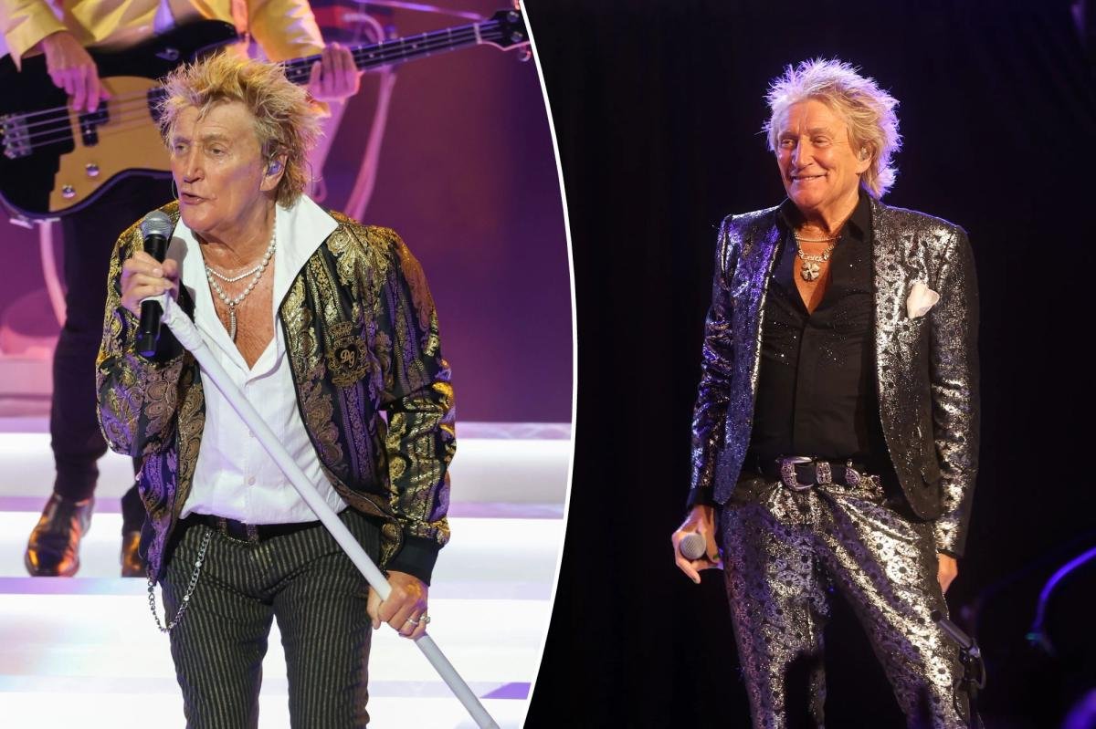Read more about the article Rod Stewart postpones concert due to ‘minor medical procedure’ on One Last Time tour