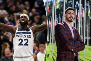 Read more about the article Patrick Beverley rips Enes Kanterâs WNBA trans stunt: âYou ainât even from hereâ