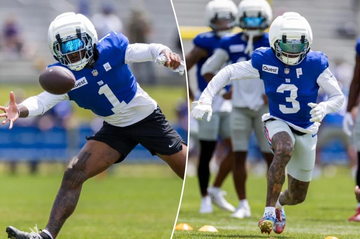 You are currently viewing Giants leave grueling road camp  unscathed — and encouraged by Malik Nabers — in positive start