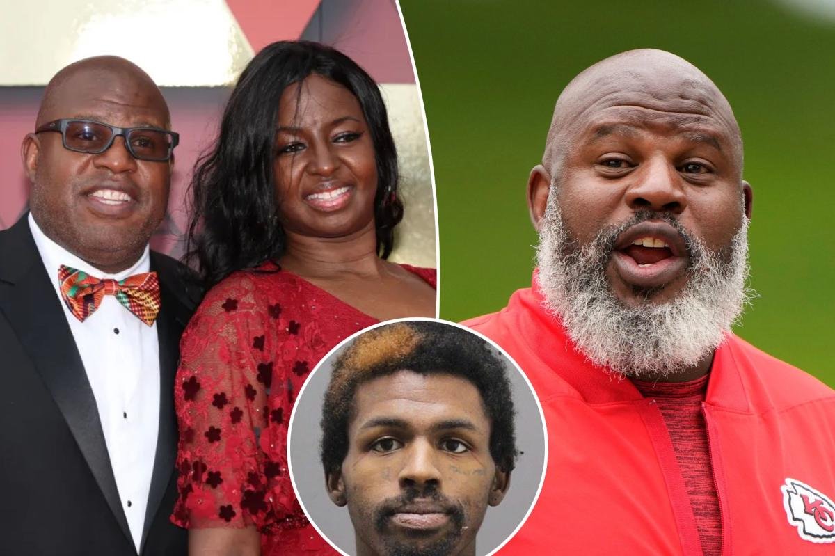 You are currently viewing Eric Bieniemy breaks silence on wife’s status after she allegedly was shot by son