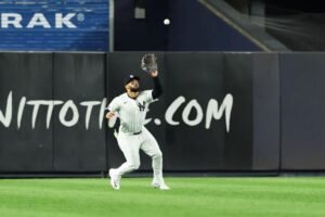 Read more about the article Yankees’ Jasson Dominguez takes responsibility for Wrigley Field misplay: ‘Not an excuse’