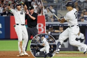 Read more about the article Trent Grisham belts two homers as Yankees enjoy needed offensive explosion in win over Mariners