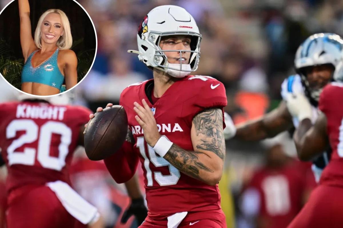 You are currently viewing Carson Beck’s cheerleader sister has four-word reaction to QB’s electric debut