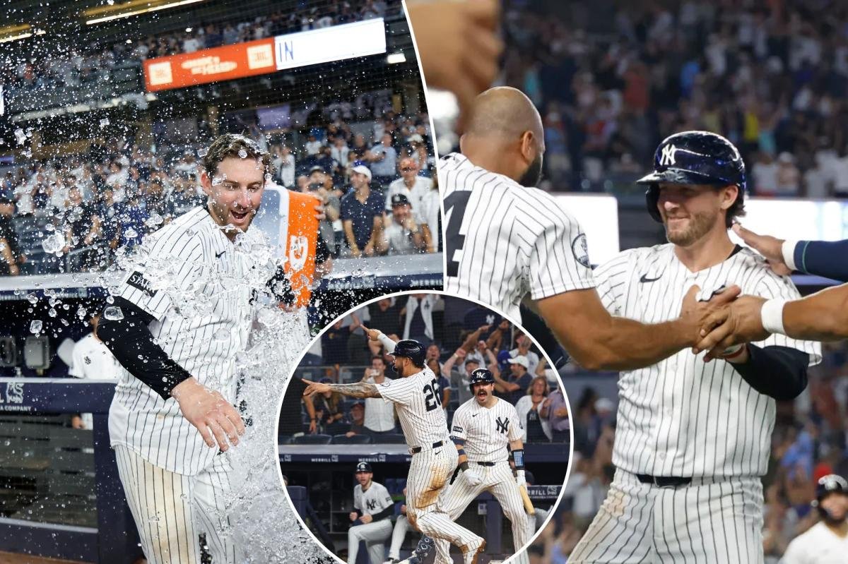 You are currently viewing Yankees wake up in ninth, walk it off in extras for dramatic win over Braves
