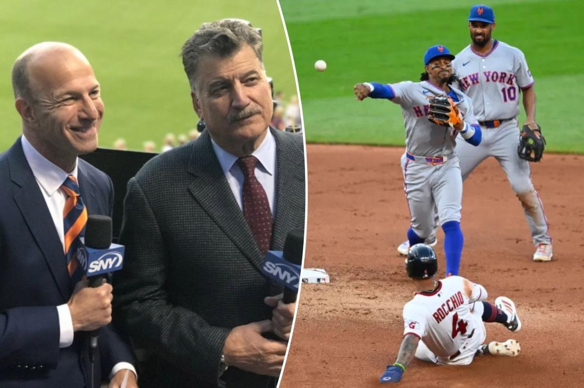 You are currently viewing Gary Cohen and Keith Hernandez saved from ‘awkward conversation’ by Mets double play