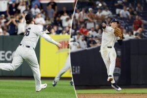 Read more about the article George Lombard Jr. and Luis Garcia Jr. save the day for Yankees with dazzling plays