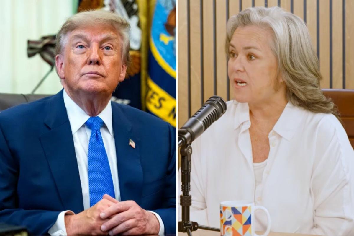 You are currently viewing Rosie O’Donnell credits Trump for making her ‘re-famous’ as White House calls her ‘obsessed’