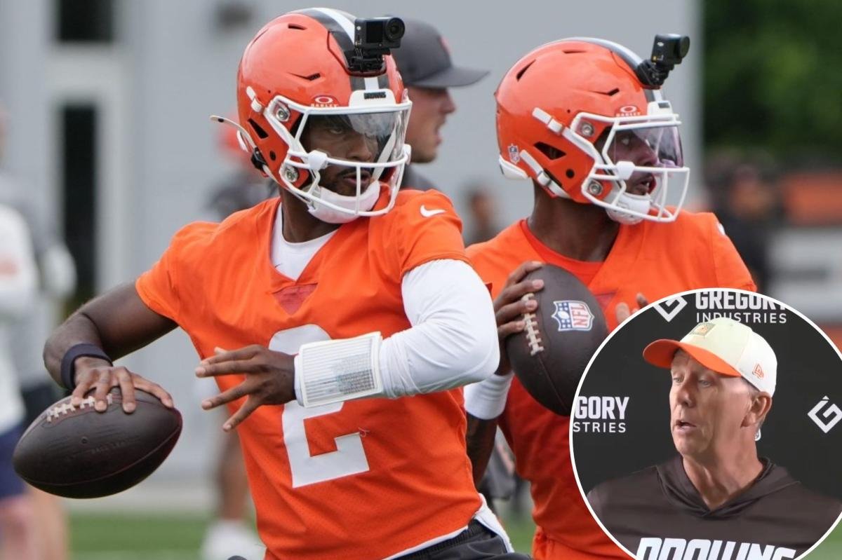You are currently viewing Browns coach Todd Monken accuses reporter of trying to ‘trap him’ over QB controversy