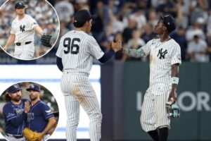 Read more about the article Yankees ‘haven’t moved the goalposts’ as they face uphill battle in division against Rays