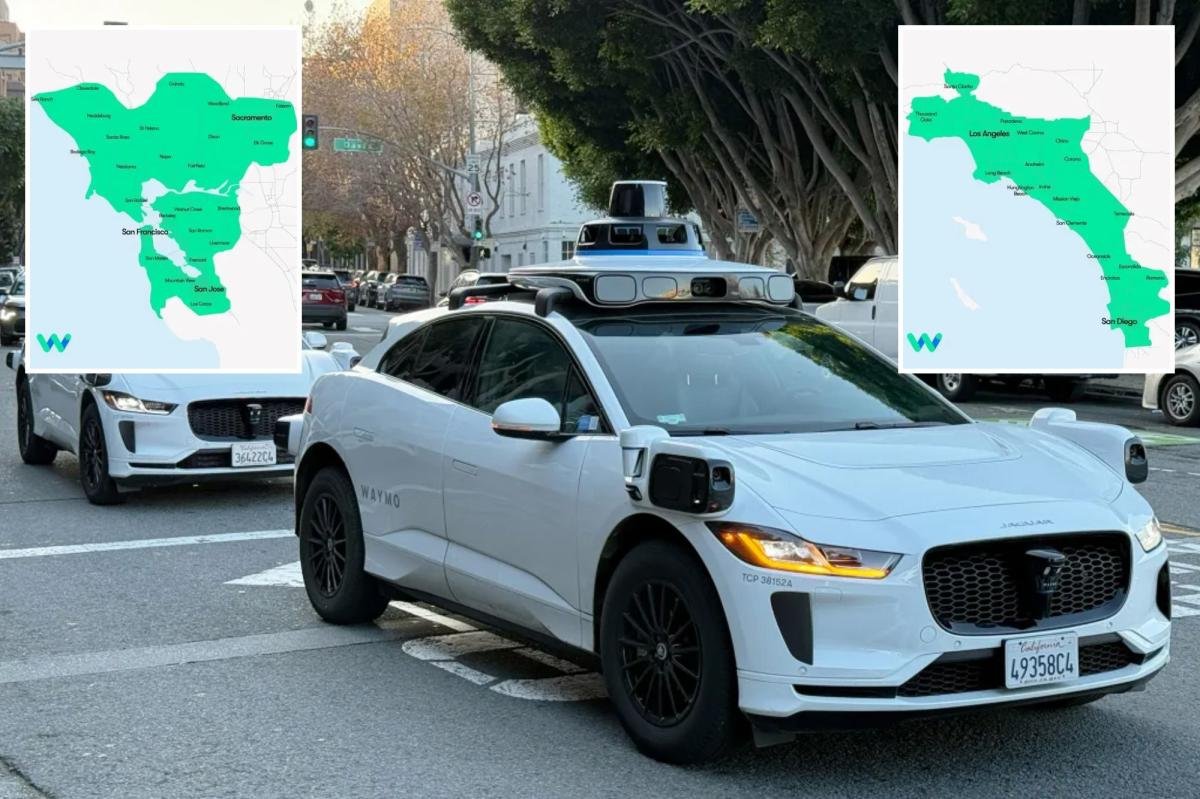 You are currently viewing Waymo’s robotaxis are spreading across California — here’s where they’re headed