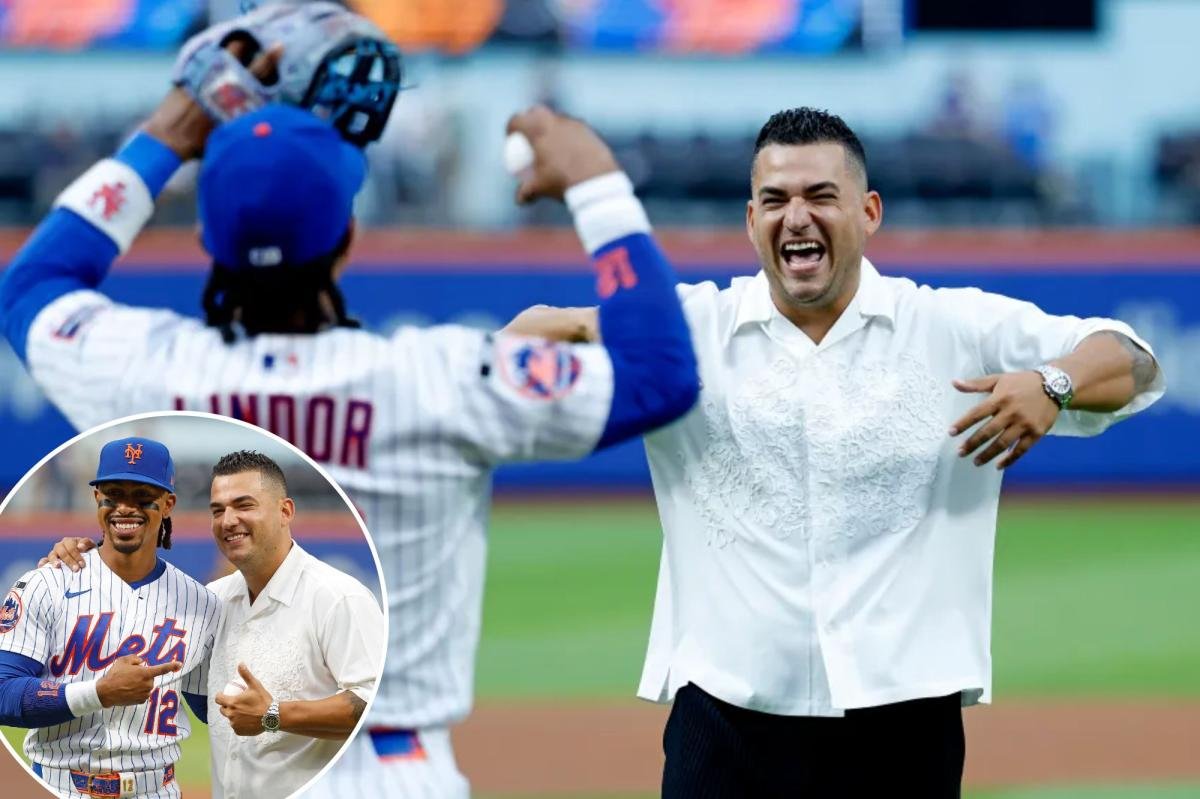 You are currently viewing Former Mets folk hero Jose Iglesias ‘happy to be home’ in Citi Field return for first pitch