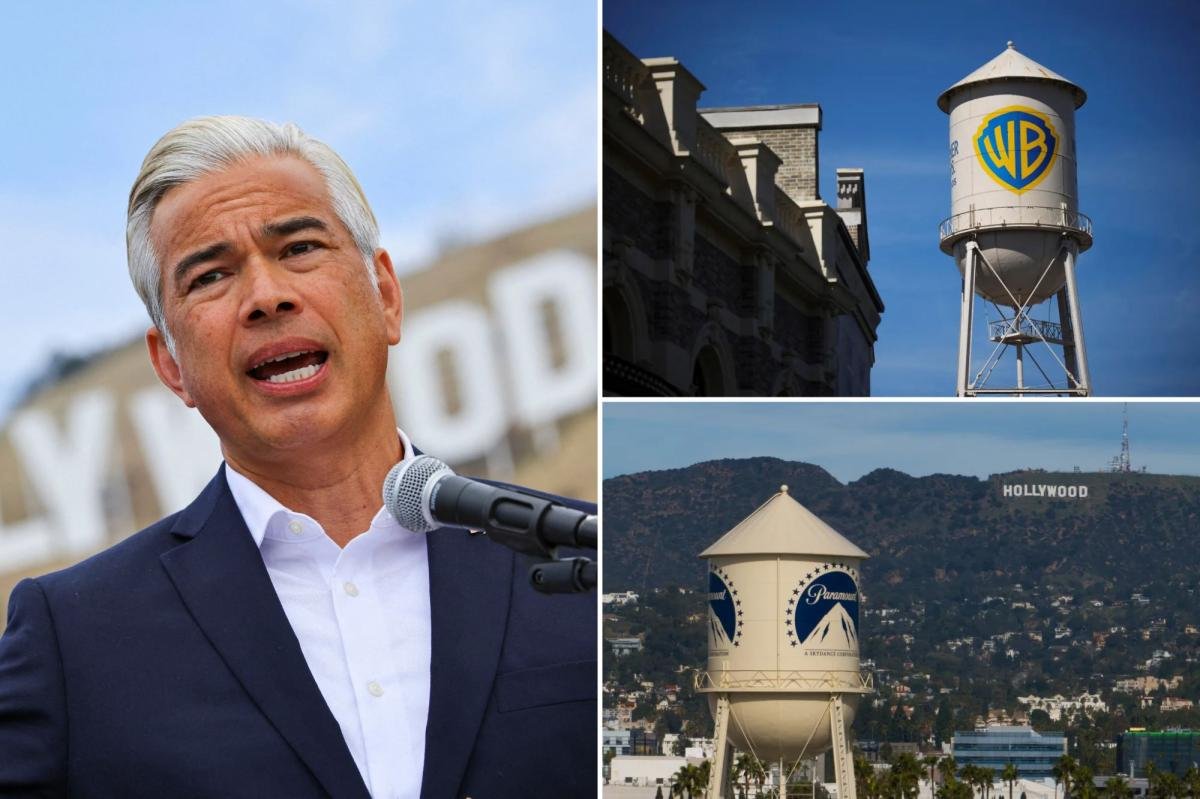 You are currently viewing California AG’s block of Paramount-Warner Bros. merger could chase away key source of funds for Dems