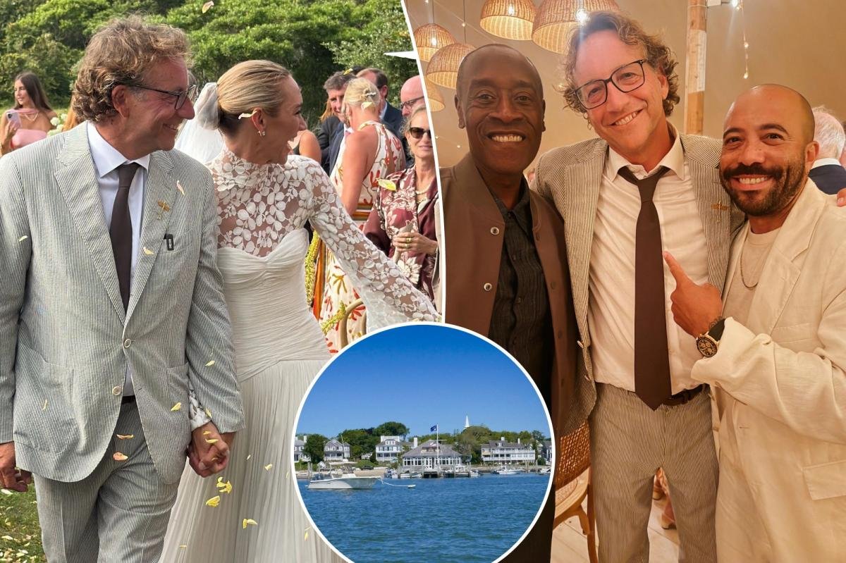You are currently viewing Power agent Jeremy Barber weds Julia Katherine Wetherell in chic Martha’s Vineyard ceremony in front of A-list guests