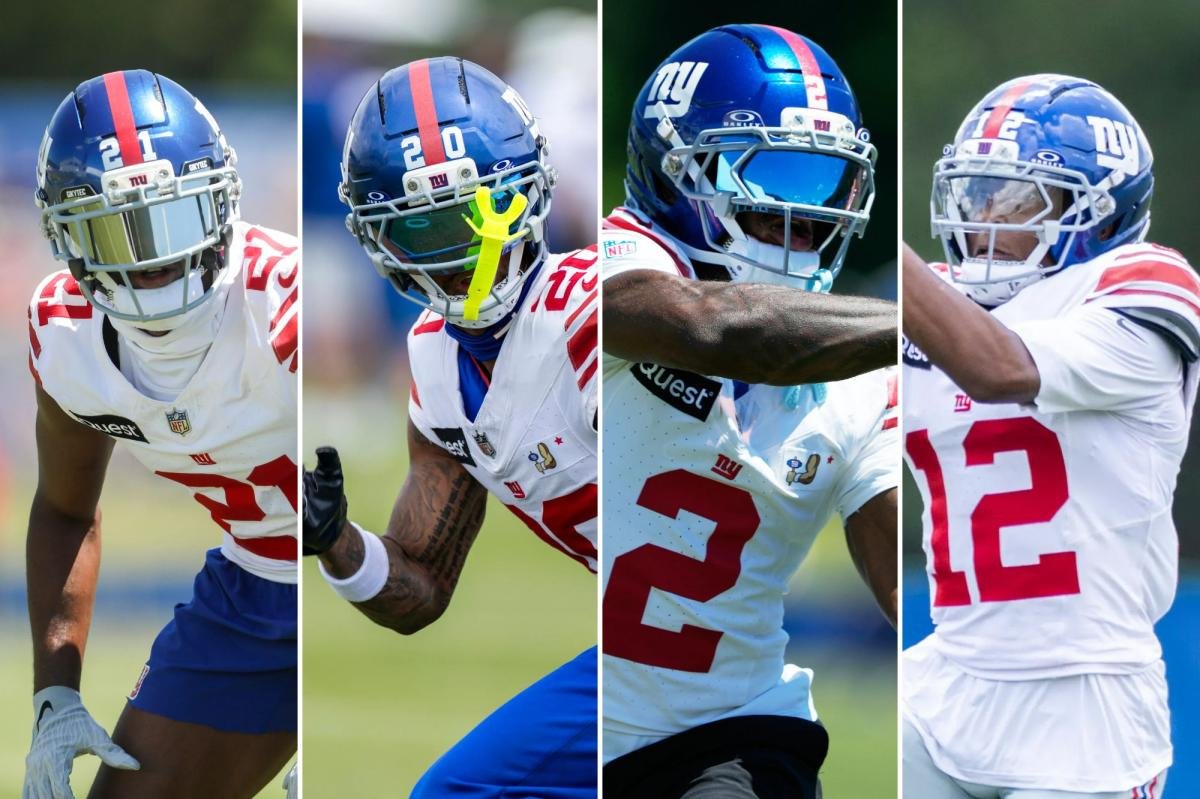 Read more about the article The risk and upside of the Giants’ surprisingly even cornerback competition