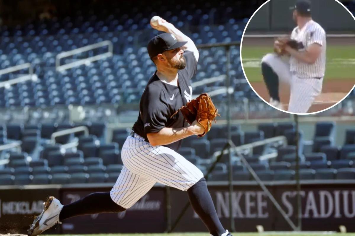 You are currently viewing Carlos Rodon looks dominant in possible final rehab start before Yankees return