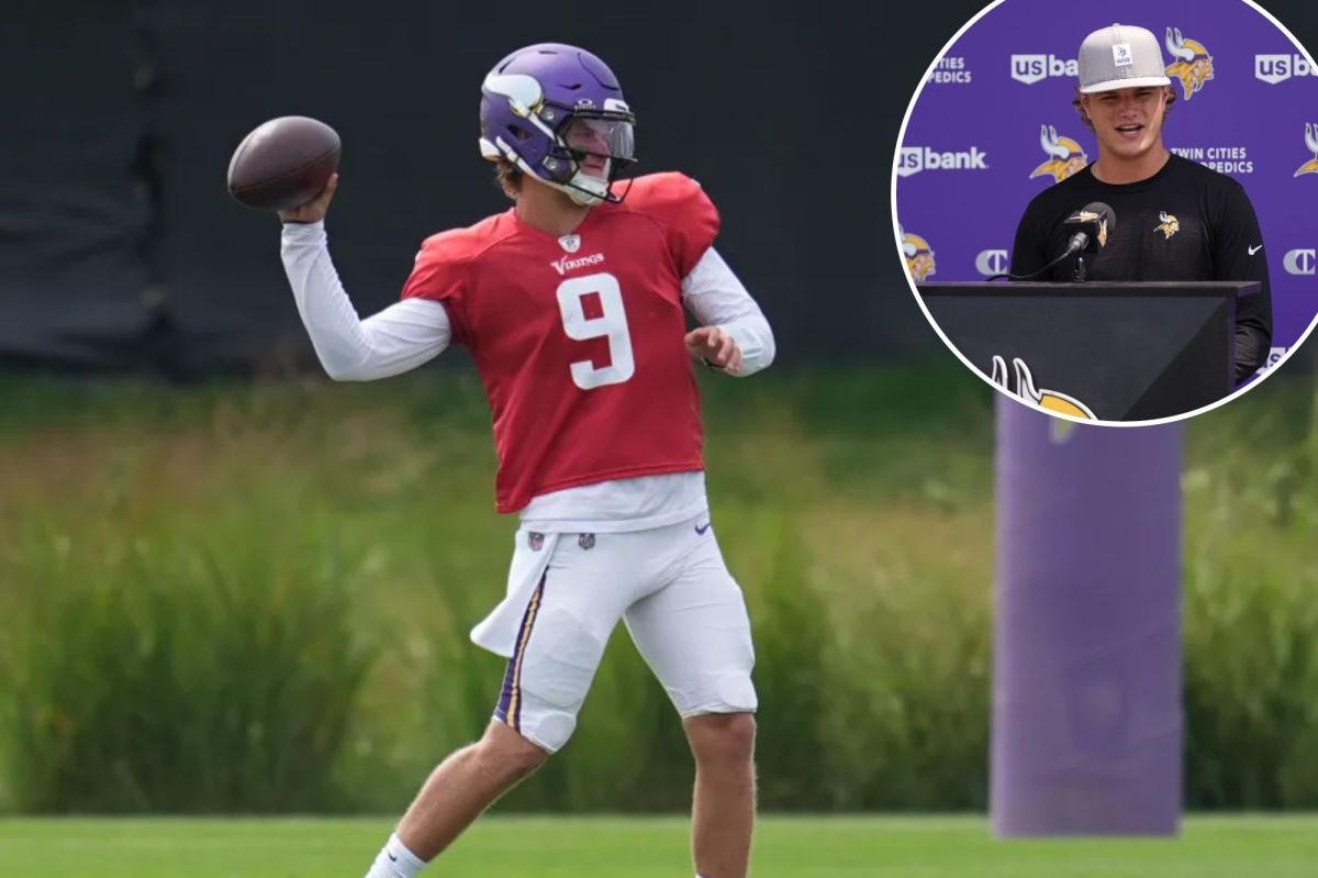 You are currently viewing J.J. McCarthy opens up on NFL future as he loses Vikings starter job